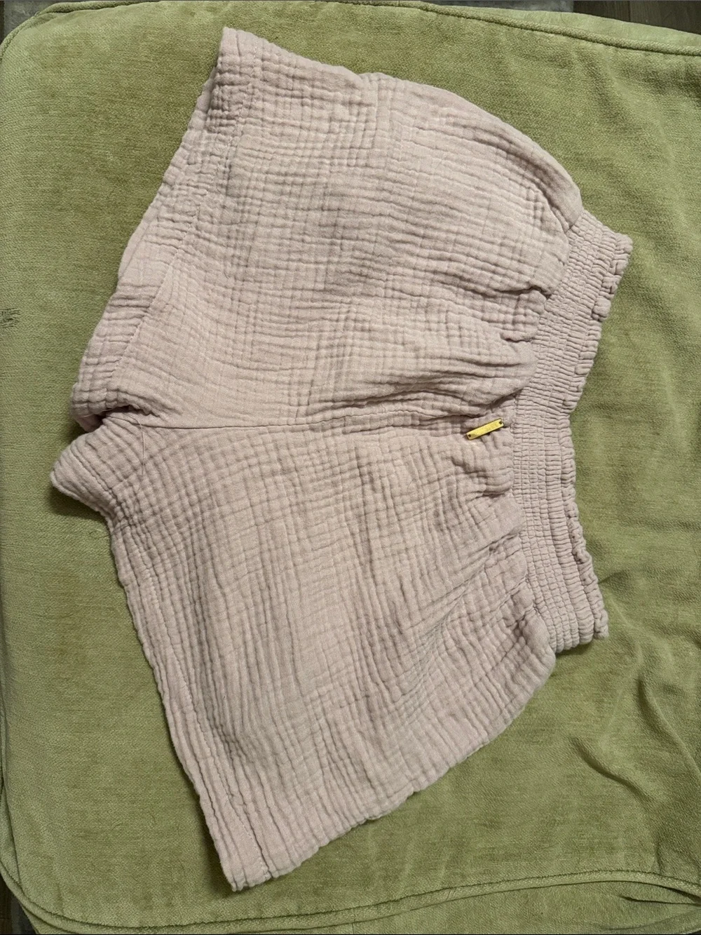 Women’s Soft Gauze Shorts — Light Beige
